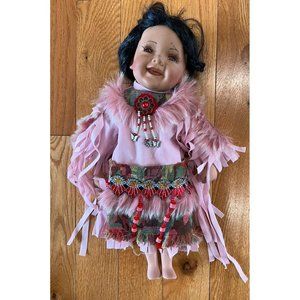 Golden Keepsakes Heirloom Doll Native American Doll.